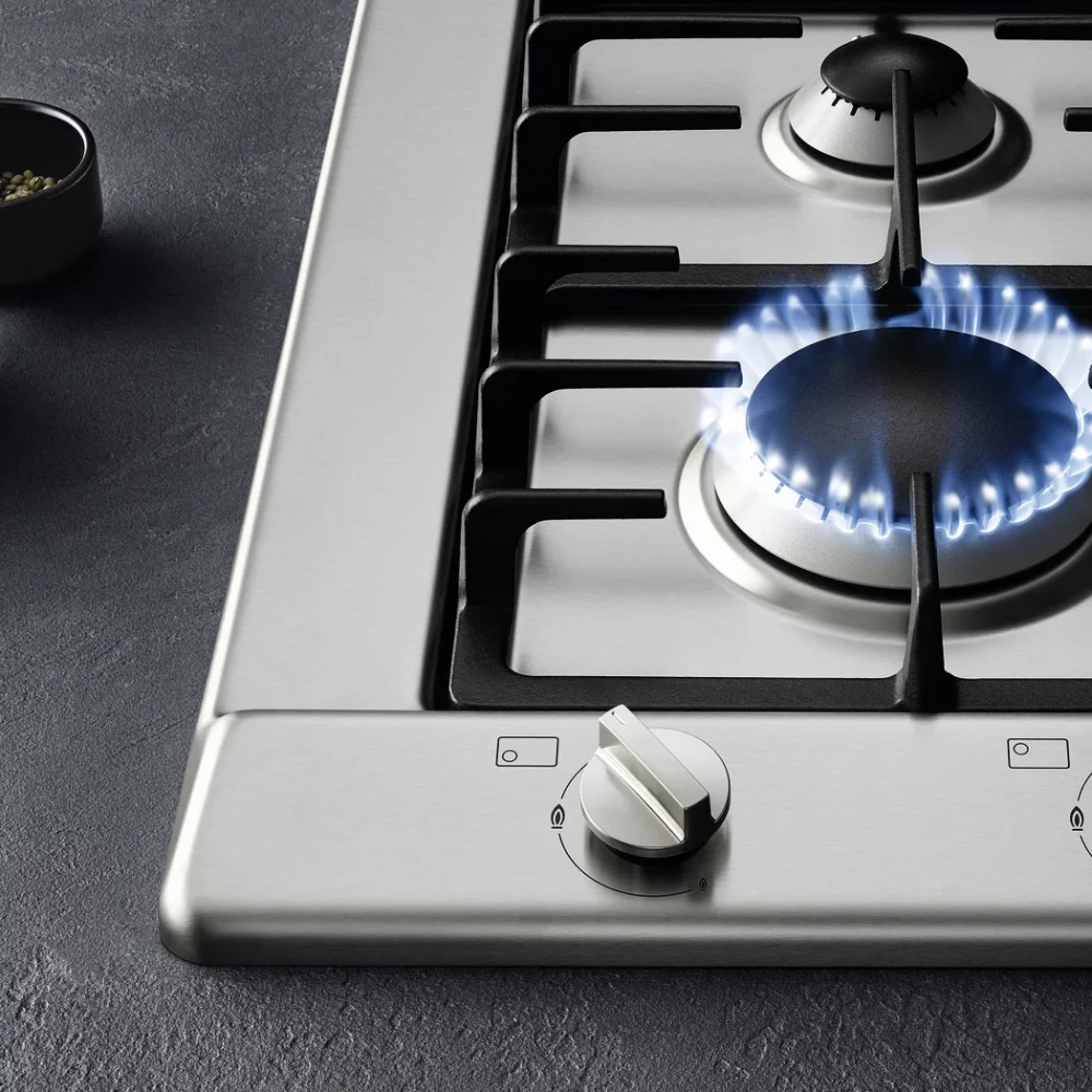 Anafe a gas de 4 quemadores de 60cm