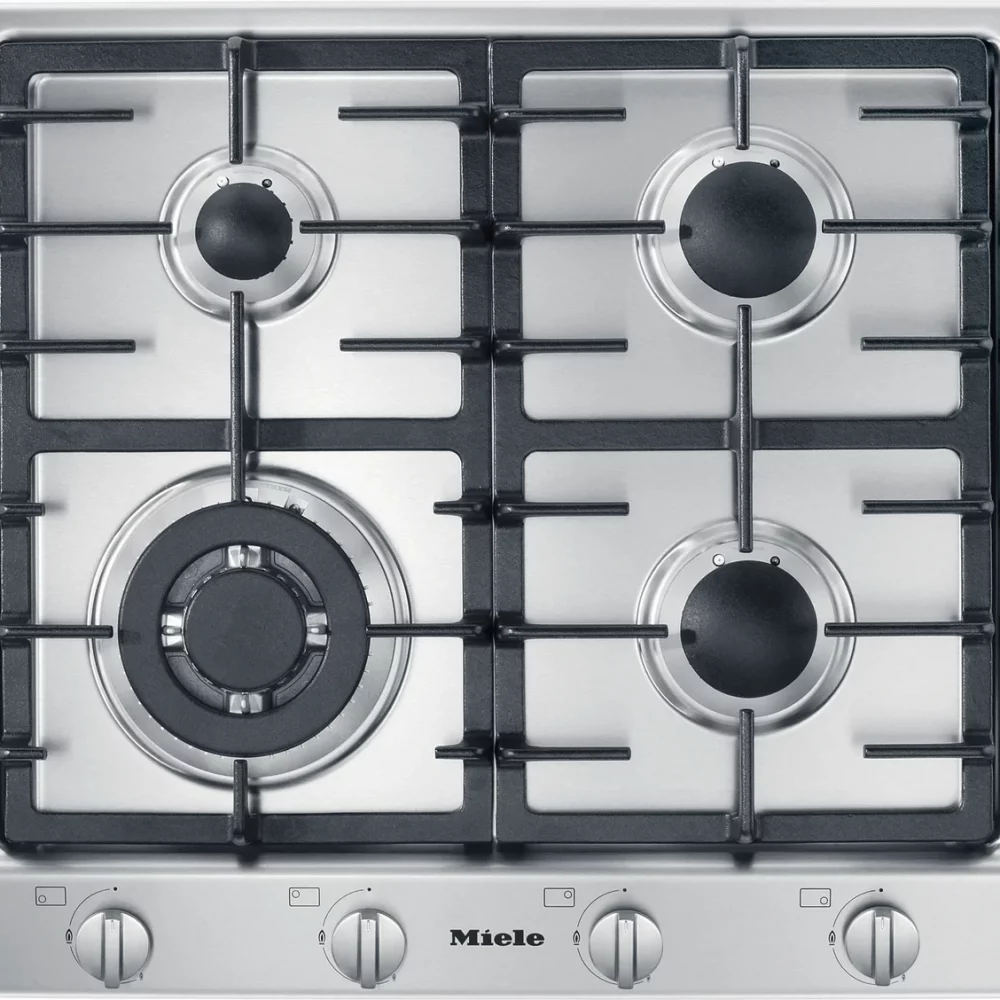 Anafe a gas de 4 quemadores de 60cm