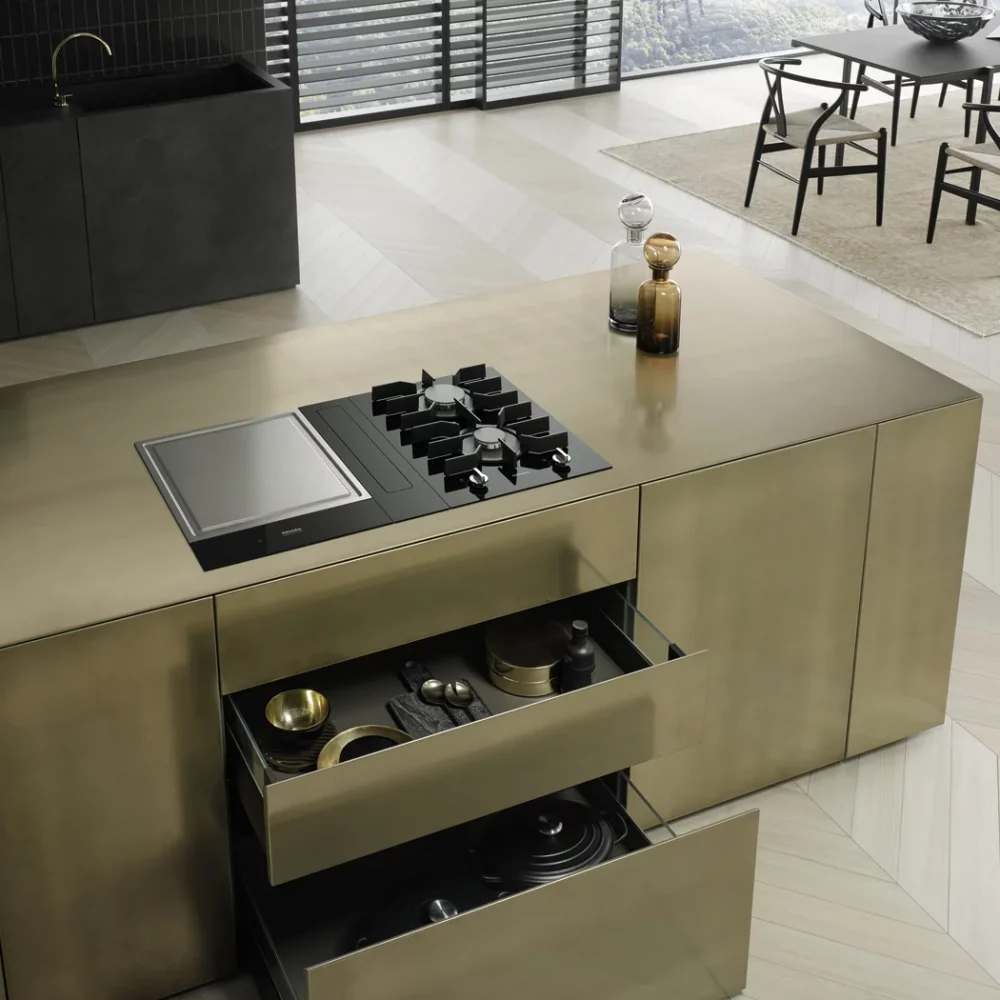 Anafe modular dos quemadores