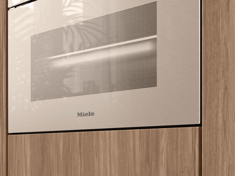 Horno a vapor combinado compacto sin tirador